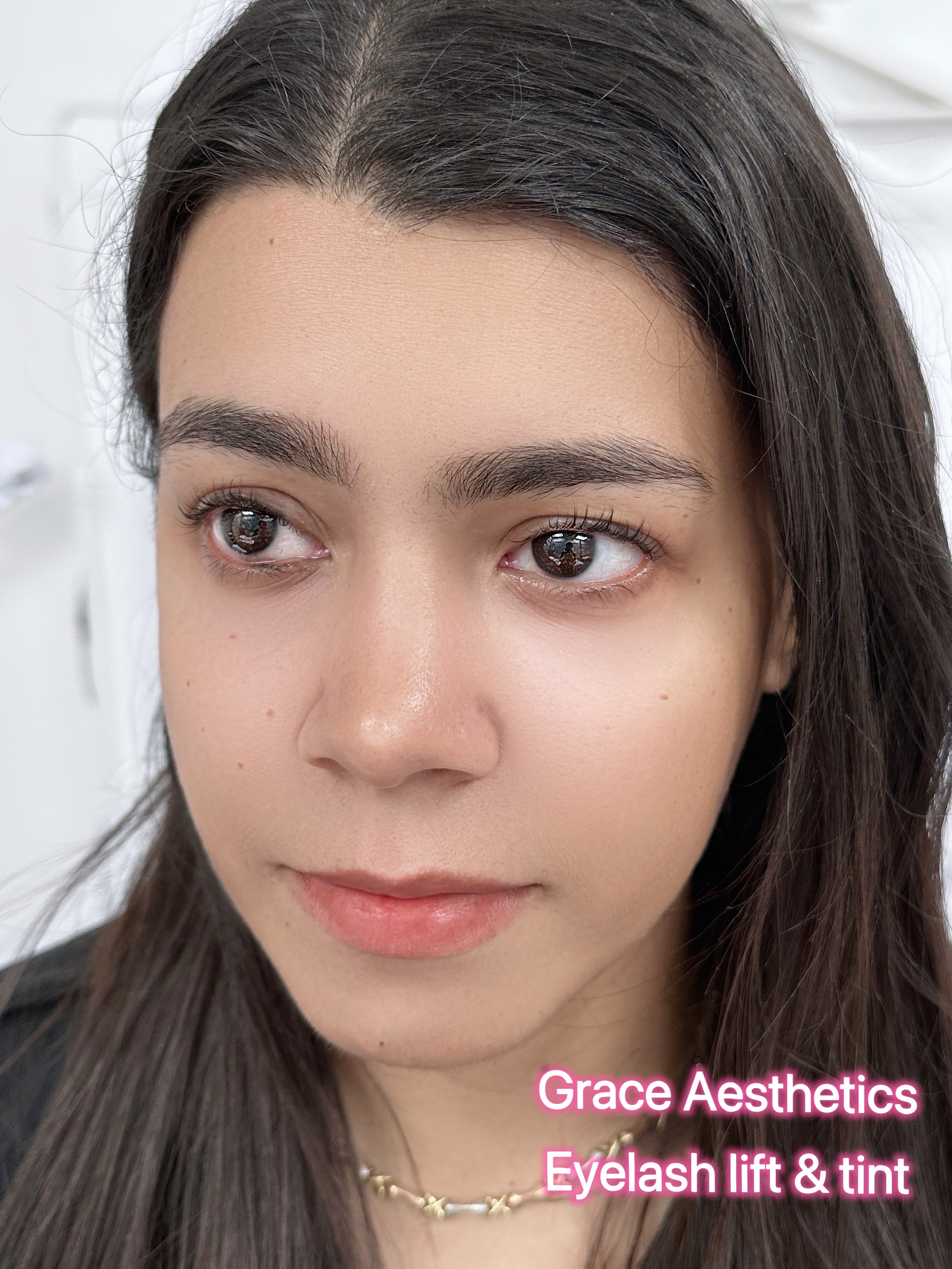 Eyelash lift & tint